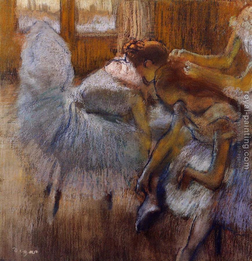 Edgar Degas : Dancers Relaxing